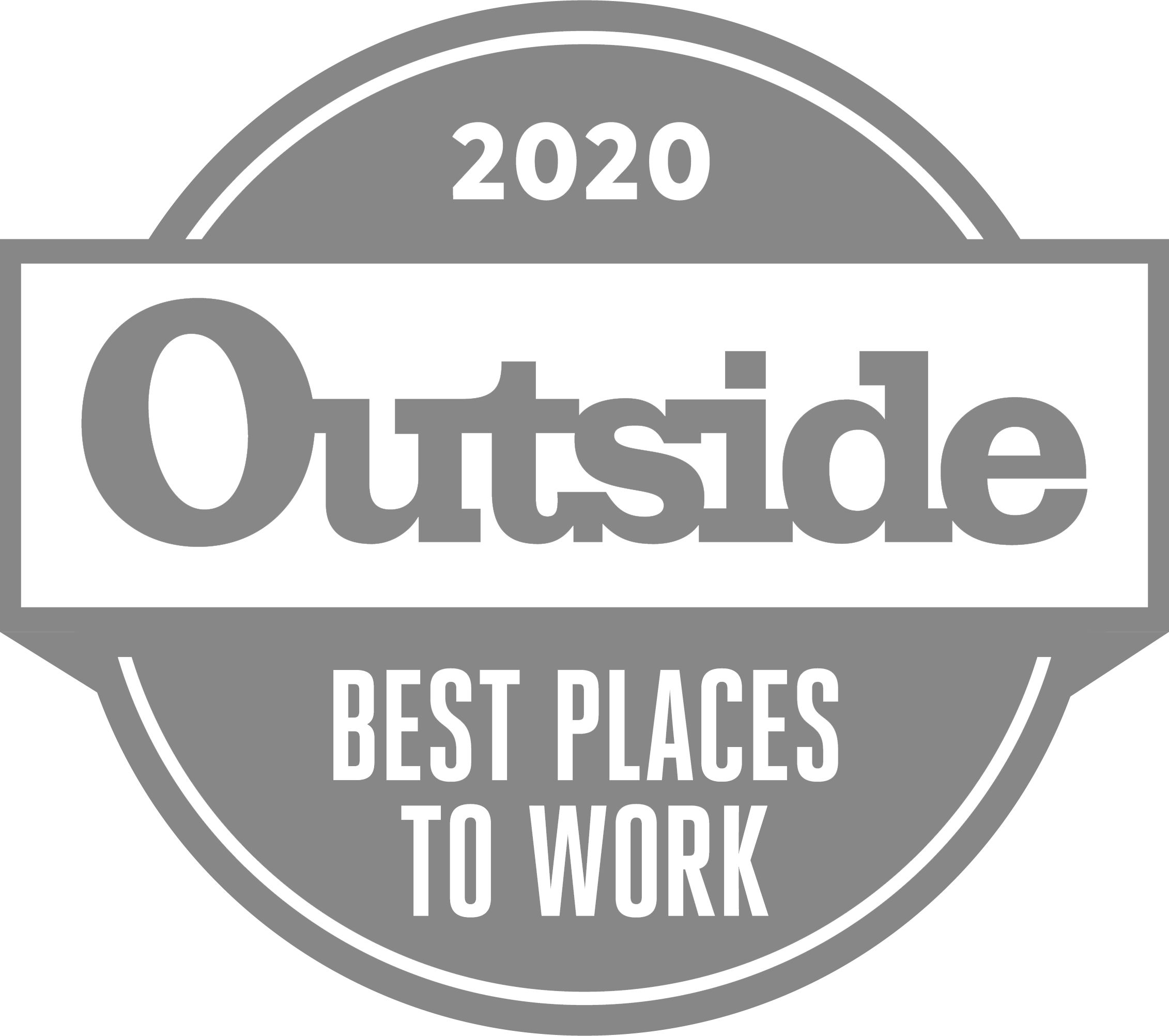 Outside Magazine Best Places to Work 2020 Mann Mortgage logo